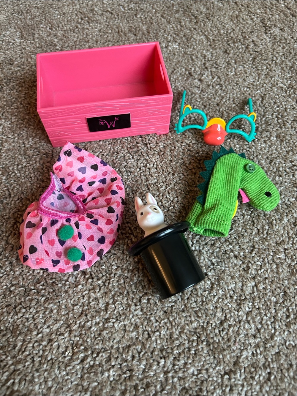 American Girl doll Wellie Wishers Set the Stage